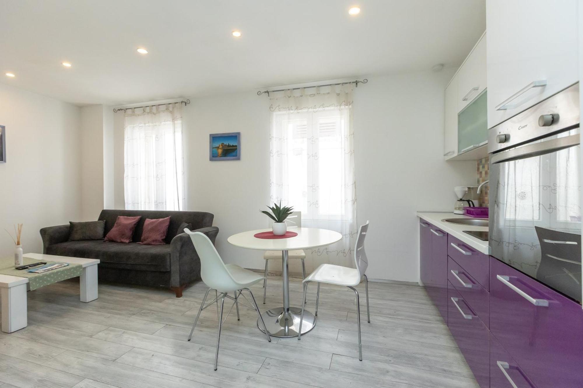 Alpha Loft 1Br Apartment In Center 扎达尔 外观 照片