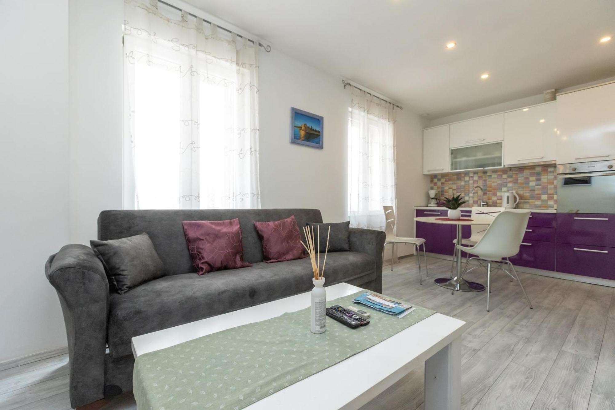 Alpha Loft 1Br Apartment In Center 扎达尔 外观 照片